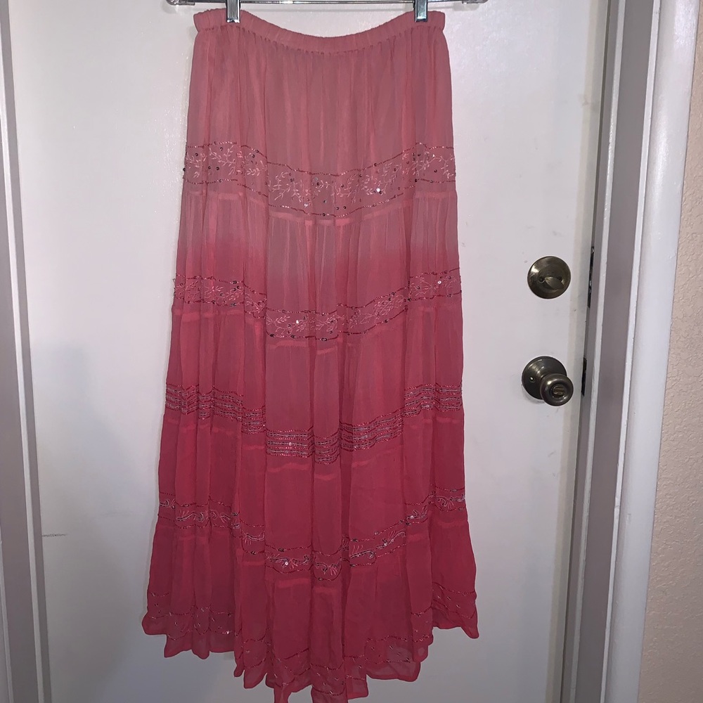 Boho style Ombré Skirt!